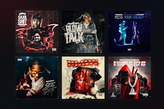 design music album artwork, mixtape or single cover art