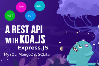 develop API with express, graphql, mongodb, mysql