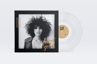design a professional album cover