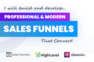 build funnels using clickfunnels and gohighlevel
