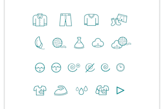 design unique flat icons