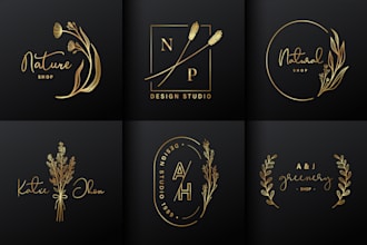 design and animate professional modern luxury business logo