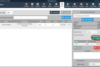 provide online point of sale solution