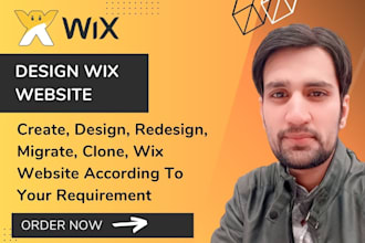 design premium quality wix website quick delivery