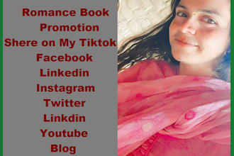 do romance book promotion