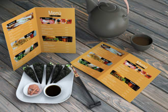 design and customize restaurant menu card
