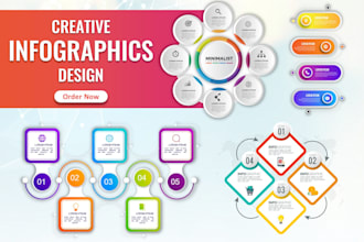 design top quality infographic charts, diagrams in 24hrs