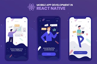 develop, fix, customize ionic, reactnative android ios app