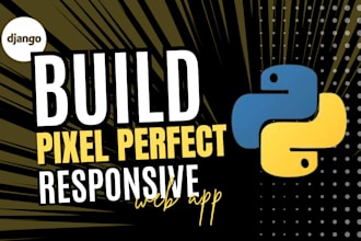 build full stack web apps with python flask django fast API