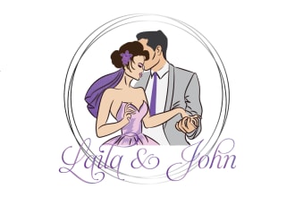 design wedding and monogram logo for you