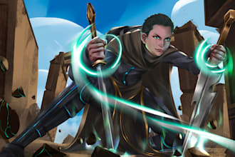 make your fantasy character design idea concept