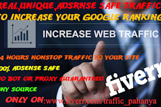 send real keyword targeted with low bounce rate traffic