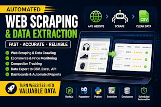 build web scraping and competitor monitoring tools