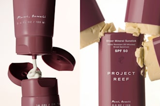 create photorealistic 3d product mockup and packaging design