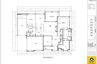 draw your floor plan or house plan as an architect