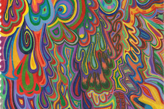 create an original psychedelic piece of art