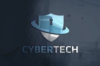 do software, cyber security, crypto, tech and technology logo design