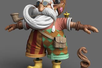 model cute 3d cartoons