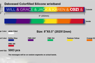 design creative wristband and lanyard for all
