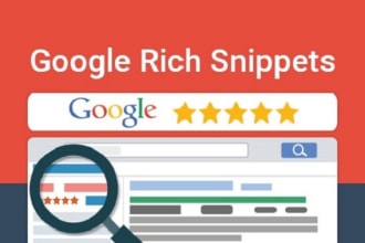 create business, review schema markup rich snippet