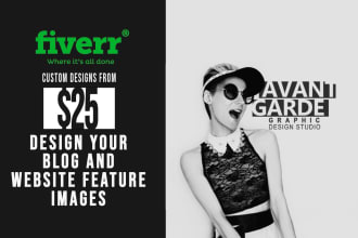 design creative website banner, feature image or blog header