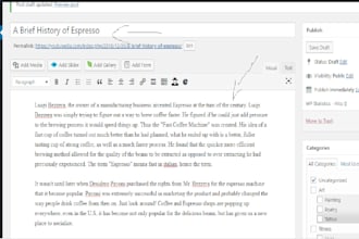upload article onto your website