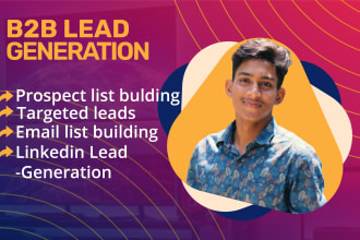 do b2b lead generation and any targeted lead generation