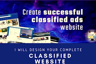 create classified wordpress website design like olx