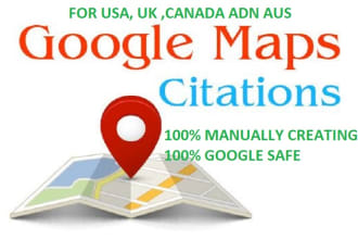 create google map citation or local listing for local seo