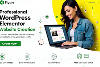 create custom wordpress website,event,blog with elementor