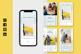 design social media kits for any platform within 24 hours