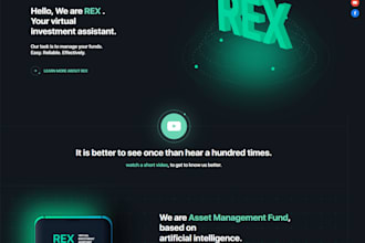create any type investment website