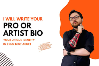 write your professional or artist bio