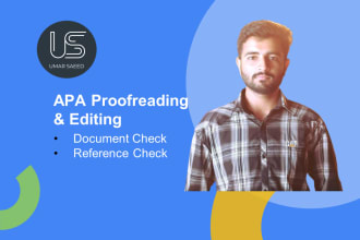 proofread your apa format document