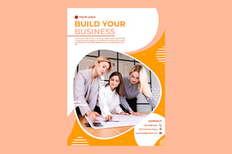 make beautiful flyer and poster on any theme