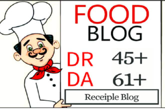 publish food guest post on my DR 45 health and fitness blog