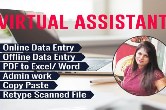 do any type of data entry jobs