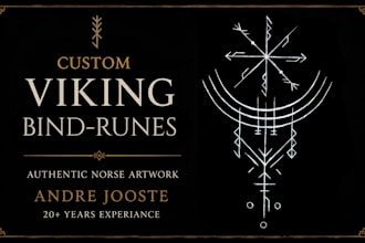 design viking runes for you