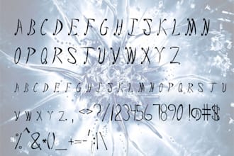 make a handwritten font of your hand writing