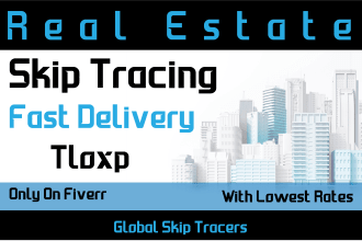 do skip tracing for real estate business