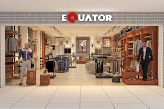 design and render interior, exterior by 3dmax