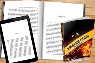 convert your PDF to epub or mobi for kindle or ingram spark