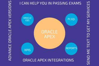 develop and edit oracle apex application