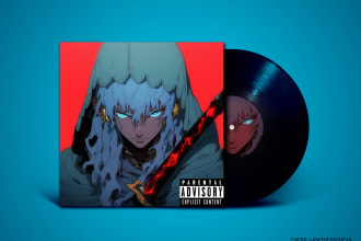 create your eye catching anime album cover art