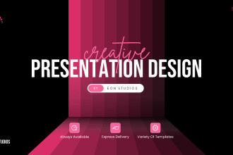 design powerpoint presentation, template and google slides