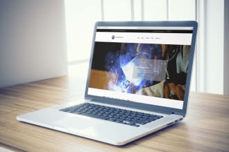 create and host a website for a year and implement basic SEO