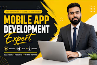 do mobile app development as flutter react native ai app developer