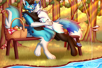 draw art for your furry character