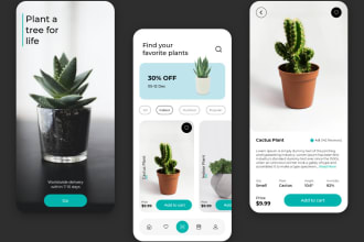 design your mobile app UI with figma for IOS and android