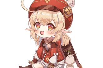 draw a cute anime chibi for you